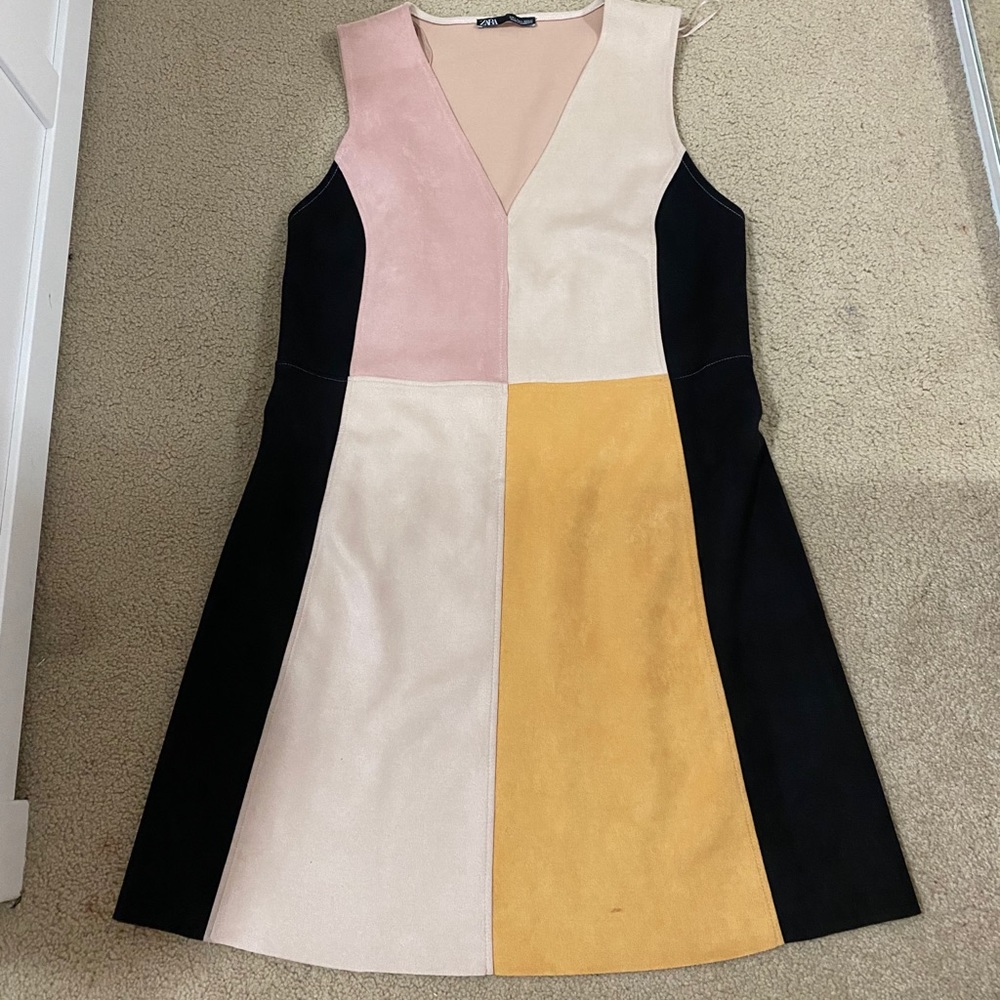 Zara multi dress winter dress